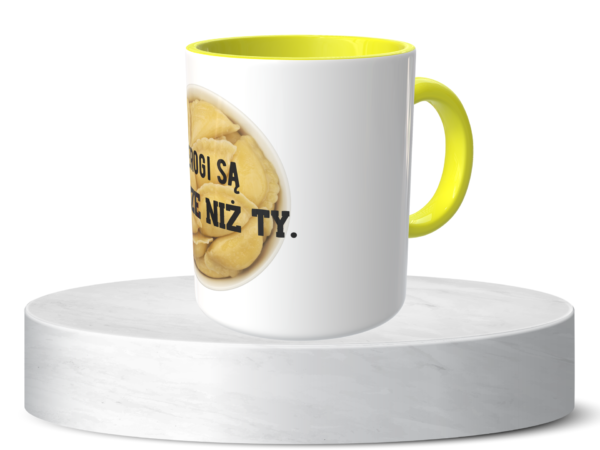 Świąteczny Kubek na Święta - Pierogi są lepsze niż Ty - obrazek 7